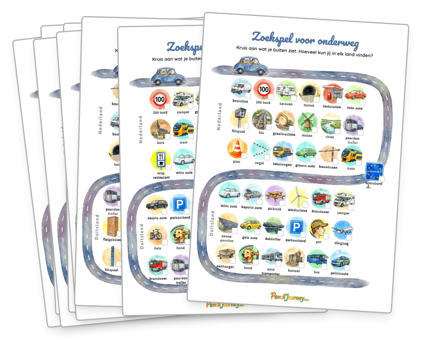 Bingo kaarten voor elk kind op maat