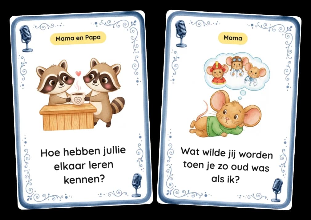 Voor mama of papa